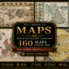 160 Antique Maps & Charts JPG Collection – World, Nautical & Celestial Maps