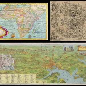 160 Antique Maps & Charts JPG Collection – World, Nautical & Celestial Maps